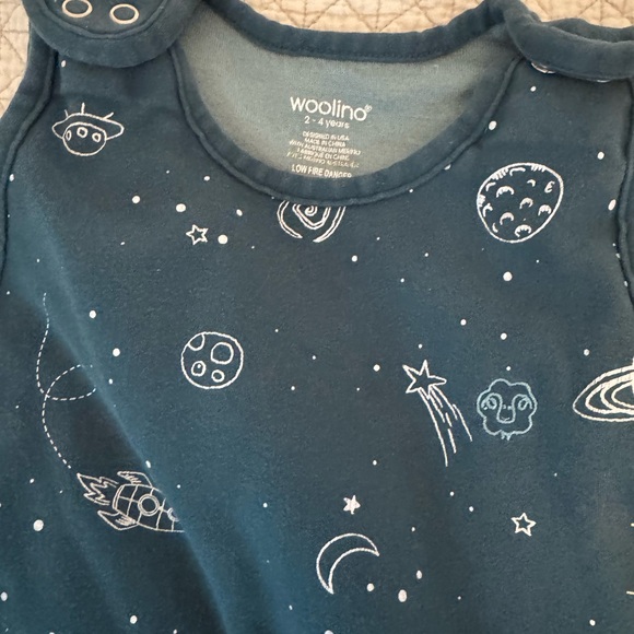 Blue and Brown Sleep Sacks Pajamas - Picture 3 of 3